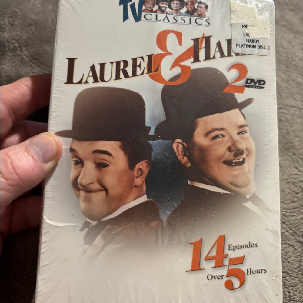 Laurel & Hardy DVD Collection 2 -DVD ( 14 Episodes ) 5 Hours of Viewing. New